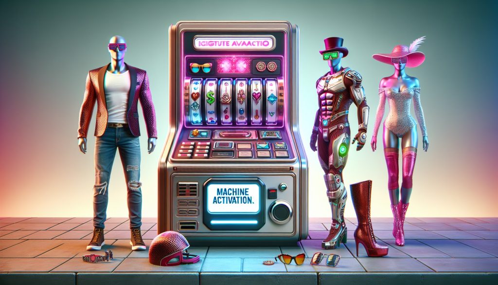 Automat koji nudi virtualne odjevne predmete za tvoj avatar Automat koji nudi virtualne odjevne predmete za tvoj avatar
