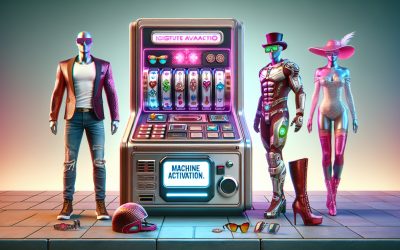 Automat koji nudi virtualne odjevne predmete za tvoj avatar