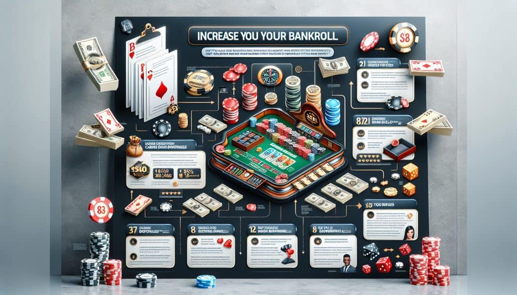 Kako povećati bankroll koristeći casino bonuse?