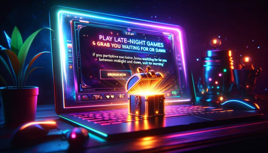 Bonusi koji se nude samo ako igraš u određeno doba noći Bonusi koji se nude samo ako igraš u određeno doba noći